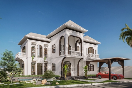 Biệt thự: Phong cách Đông Dương (Đồng Nai)