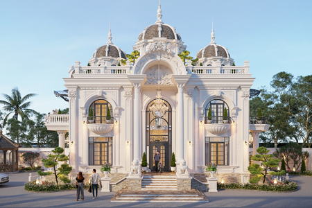 Biệt thự Tân cổ điển: Chú Sơn